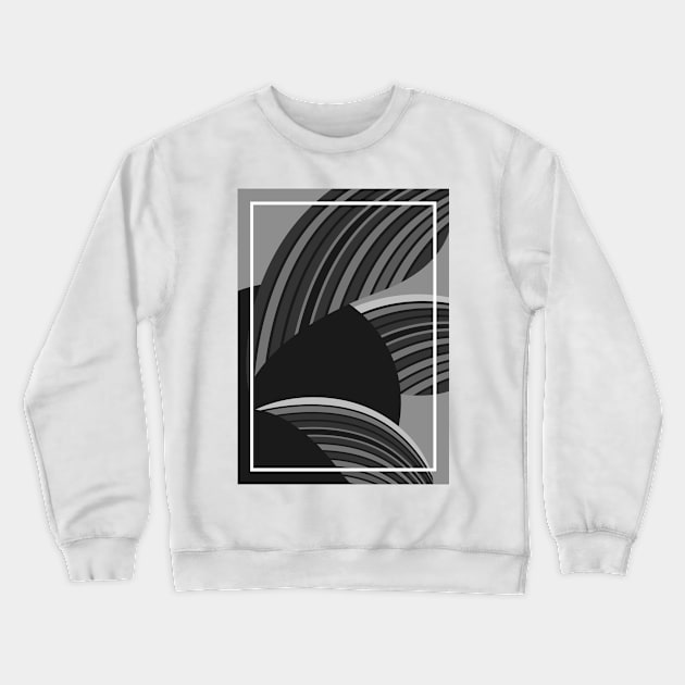 The Minimal Grey Two Crewneck Sweatshirt by vectorhelowpal